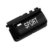 TOPINCN Accessoire de Commutateur de Mode Sport de Voiture pour M3 E46 1998-2004 ABS Antirouille Installation Facile (BLACK)