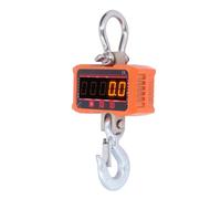 TOPINCN Balance à Grue électronique avec Affichage LED Rouge Vert de Haute Précision pour Pesée Industrielle, Balance Robuste à 5 Chiffres de 0,8", Acier allié, Charge Maximale de 125%