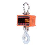 TOPINCN Balance à Grue électronique avec Affichage LED Rouge Vert de Haute Précision pour Pesée Industrielle, Balance Robuste à 5 Chiffres de 0,8", Acier allié, Charge Maximale de 125%