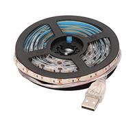 TOPINCN Bande LED de Croissance pour Plantes, Spectre Complet, Étanche, Alimenté par USB 5V, 3 Mètres, pour Culture Hydroponique et Tente de Culture