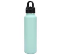 TOPINCN Bouteille D'eau Isolée 32oz Bouteille D'eau Isolée Sous Vide en Acier Inoxydable à Double Paroi avec Couvercle à Bouton-poussoir à une Main et Bouche sans Fil pour (25oz-700ml)