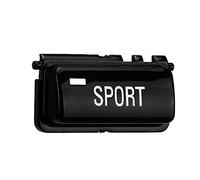 TOPINCN Bouton de Remplacement Durable de Commutateur de Mode de Sport de Véhicule pour M3 E46 1998-2004 Matériel ABS D'opération Facile de Mode de Sport (BLACK)