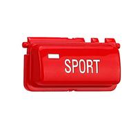 TOPINCN Bouton de Remplacement Durable de Commutateur de Mode de Sport de Véhicule pour M3 E46 1998-2004 Matériel ABS D'opération Facile de Mode de Sport (rouge)