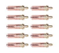 TOPINCN Buse de Coupe de Gaz de Haute qualité, 10 Pièces, avec D'excellentes Performances pour Couper les Matériaux Oxygène, Acétylène et, Longueur 62mm (1#)