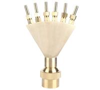 TOPINCN Buse de fontaine de piscine, 3,8 cm, DN40, réglable, pour jardin, piscine, spa