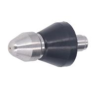 TOPINCN Buse de Remplacement, Conception Pointue, 5000PSI, Haute Performance pour les Tâches de Nettoyage Intensives (Tête centrale arrière 6 trous 1/4" NPT)
