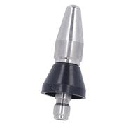 TOPINCN Buse de Remplacement, Conception Pointue, 5000PSI, Haute Performance pour les Tâches de Nettoyage Intensives (Grande tête arrière 3 trous 1/4 po NPT)
