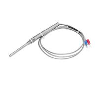 TOPINCN Capteur de Précision de Thermocouple de Type K, Sonde Durable de 50mm pour la Mesure de la Température Industrielle, en Acier Inoxydable 304 (#2)