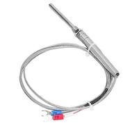 TOPINCN Capteur de Précision de Thermocouple de Type K, Sonde Durable de 50mm pour la Mesure de la Température Industrielle, en Acier Inoxydable 304 (#1)