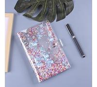 TOPINCN Classeur de Budget A6 avec 8 Pochettes Zippées et Pochette pour Cartes, Outil de Budgétisation Polyvalent pour la Maison et le Bureau, PVC 19.3x13cm, 1 unité (BLACK #65)