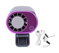 TOPINCN Clip de Voiture Portable sur Ventilateur de Climatiseur Rotatif à 360 ° pour Voiture