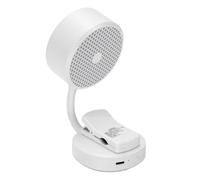 TOPINCN Clip Magnétique sur Mini Ventilateur, Clip et Tuyau Flexible (WHITE)