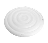 TOPINCN Couverture de Spa Gonflable de 5,4 Pieds, Ronde, de Remplacement, en PVC de qualité Alimentaire, Haute Température, Vent, Imperméable à la Pluie, à la Neige avec Poignée
