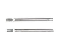 TOPINCN Demi-rond Poinçon en Cuir Ensemble, Outil en Acier de Qualité (5 | Kit de poinçonnage de sangle de ceinture 2 pièces, encoches précises en demi-cercle, opération facile, léger pour le