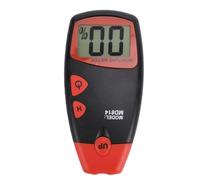 TOPINCN Détecteur Numérique d'humidité du Bois à 4 Sondes, écran LCD, Compteur d'humidité Précis pour le Bois de Chauffage, le de Chauffage, le Travail du