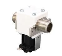 TOPINCN Électrovanne électrique en Laiton à Forte étanchéité, Vanne D'eau pour L'irrigation, Filetage DC24V 1/2 Pouces