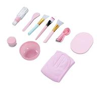 TOPINCN Ensemble de Bols à Mélanger pour Masques Faciaux, Outils de Bricolage Portables et Lisses pour la Maison et les Voyages, Ensemble de 12 Pièces