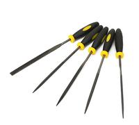 TOPINCN Ensemble de Limes à Râpe Pratiques avec Poignées en Caoutchouc Souple pour un Polissage Précis des Articles en Bois et en Métal (3 * 140mm)