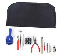 TOPINCN Ensemble D'outils de Réparation de Montres, 16 Pièces, Ensemble de Dissolvant de Bracelet de Montre Portable et Durable pour Usage Domestique et Professionnel, fabriqué en ABS et en Acier