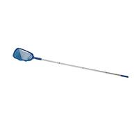 TOPINCN Filet D'écumoire de Piscine Professionnel de Grande capacité avec Conception Détachable, Poteau en Aluminium à 4 Sections pour Le Nettoyage des Piscines, des Spas, des Fontaines