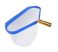 TOPINCN Filet D'écumoire de Piscine, Râteau à Feuilles, Sac en Fine et Profonde avec Support Universel et Cadre Arrondi pour Piscines Hors Sol, Spas et étangs