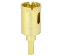 TOPINCN Foret Diamant 25 Mm doré, Outil de qualité Robuste pour un Perçage Rapide dans le Marbre, le Granit, le Béton, les Carreaux de Céramique, 1 unité
