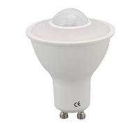 TOPINCN GU10 Induction Infrarouge Bulbe GU10 Capteur de Mouvement Lumière 5W 500lm White Chaud 3000K avec SMD2835 Premium LED pour le Couloir D'éclairage Intérieur Salon de Cuisine
