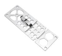 TOPINCN Guide D'angle pour Rail de Serrage, Outil de Coupe de Précision | Alliage d\'aluminium, acier inoxydable, conception légère, installation pratique, travail du bois