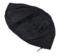 TOPINCN Housse de Foyer Ronde, Imperméable, Anti-poussière, -vent, avec Cordon élastique, Sac de Rangement pour Toutes les Saisons, Patio, Cheminée Extérieure