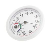 TOPINCN Humidimètre de Température de Haute Précision pour la Maison et le Bureau - Thermomètre et Hygromètre Précis avec Boîtier en ABS et échelle Facile à Lire - Blanc - 1 unité (TH108 blanc)