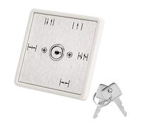 TOPINCN Interrupteur e Porte Automatique avec 5 Options de Fonctions, Conception Robuste en Aluminium, Idéal pour le Contrôle D'accès, 1 unité, Résistant aux Intempéries