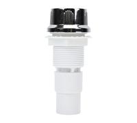 TOPINCN Interrupteur de Bain à Remous, Interrupteur de Spa, Bouton de Commande Réglable en PVC de 1/2 Pouce pour Le Débit et la Pression de l'eau avec Conception étanche pour Baignoire