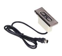 TOPINCN Interrupteur Inclinable pour canapé électrique, Contrôleur à 5 Boutons avec Port de Chargement USB pour Usage Domestique, Matériau ABS Durable