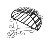TOPINCN Iron Wall Baskets Metal Wall Mounted Planter Iron Flower Basket