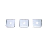 TOPINCN Kit D'adaptateur de Lame X, Matériau en Acier | Construction en acier durable, conception à double lame de type X, compatible avec les tondeuses commerciales standard,