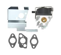 TOPINCN Kit de Carburateur de Remplacement pour Carburateur de Tondeuse à Gazon pour 640020 640020A 640020B 640020C VLV50 VLV55 VLV60 66 126 avec Corps en Aluminium Facile à Installer