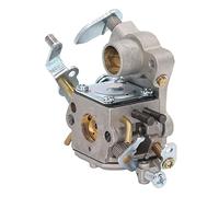 TOPINCN Kit de Carburateur pour Tronçonneuse, Bougie D’allumage, Filtre à Huile, Clapet Anti-Retour, Construction en Aluminium Haute Résistance, pour SM4218AVX SM4518AVX