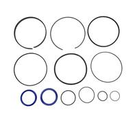 TOPINCN Kit de Joint de Cylindre de Fendeuse de Bûches Hydraulique, Ensemble Complet de Joints de Réparation ABS pour Cylindre de Tige de 5,0 Pouces X 2,0 Pouces, Pièces de Rechange de