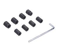 TOPINCN Kit de Retrait de Goujons avec Spécifications M10 | Métal haute résistance, utilisation non dommageable, boîte de rangement portable, compatible avec M10x1,5, M10x1,25