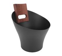 TOPINCN Kit de Seau et Louche de Sauna en Aluminium de 5 L, Louche de Sauna à Long Manche en Bois, Cuillère de à Manche en Bois étendu avec Accessoires de pour la Maison, Le