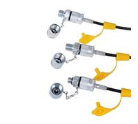TOPINCN Kit de Test de Pression Hydraulique pour Excavatrice avec Raccord