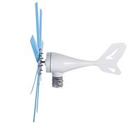 TOPINCN Kit Générateur éolien 200 W avec 8 Pales et Contrôleur pour Utilisation en Extérieur, Aluminium Durable, Facile à Installer (DC24V)