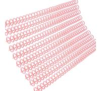 TOPINCN KW-trio Lot de 10 Anneaux et Peignes de Reliure en Plastique pour Carnet de Notes en Papier - Reliure à 30 Trous, capacité de 85 Feuilles, Parfait pour les Fournitures de Papeterie A4 A5 A6