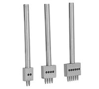 TOPINCN Leather Perforated Tool Set Durable Carbon Steel for Easy Leather