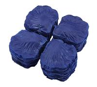 TOPINCN Lot de 1000 Pétales de Rose Artificiels en Soie, pour Décoration Bleu Profond