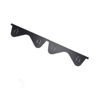 TOPINCN Lot de 2 Cache-écarts de Poêle Rétractable en Acier Inoxydable Noir, Passe au Lave-vaisselle, Réglable de 35 à 70 Cm, Résistant à la Chaleur pour Cuisinière de Cuisine,