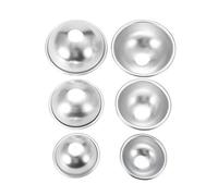 TOPINCN Lot de 9 Presses à Bombes en Alliage D'aluminium pour Bombes à Savon Faites à la Main, Outil de Cuisson de Gâteaux pour la Fabrication de Savon, Fournitures Artisanales pour la (Combinaison 4)