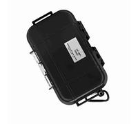 TOPINCN Mallette de Rangement étanche Antichoc pour Outils, Téléphone, Clés, Boîte de Transport Compacte et Durable (Black)