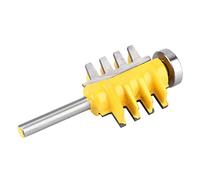 TOPINCN Mèche de Routeur à Joint de Doigt, Tige de 1/4 ", Coupe-bois de Haute Précision pour la Fabrication de Tiroirs et L'assemblage des Bords