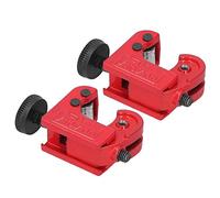 TOPINCN Mini Jeu de Coupe-tubes, Coupe-tube en Métal Compact pour L'entretien de la Plomberie et de la Climatisation, 3-16 Mm, 2 Pièces, Alliage de Zinc
